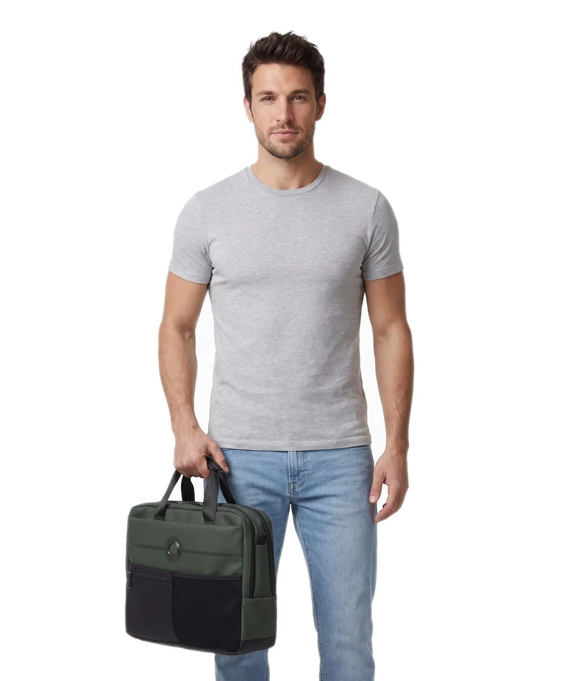 Delsey Paris Turenne Soft Aktentasche green