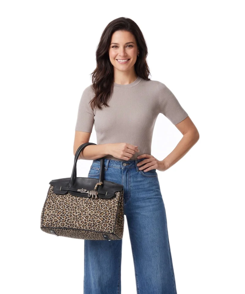Anokhi Handtasche braun