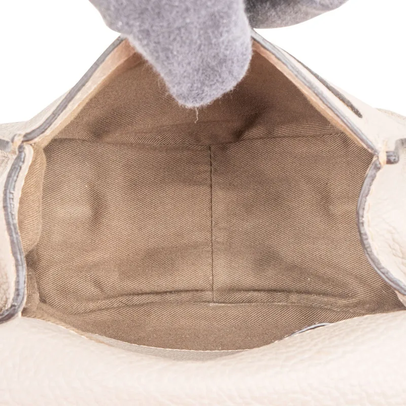 Chloé Grained Leather Marcie Saddle Small Crossbody Bag