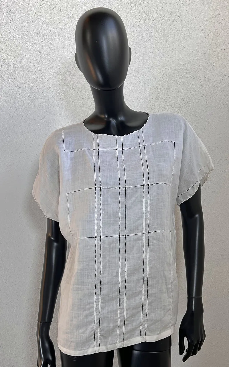 Vintage 70s Linnen Top
