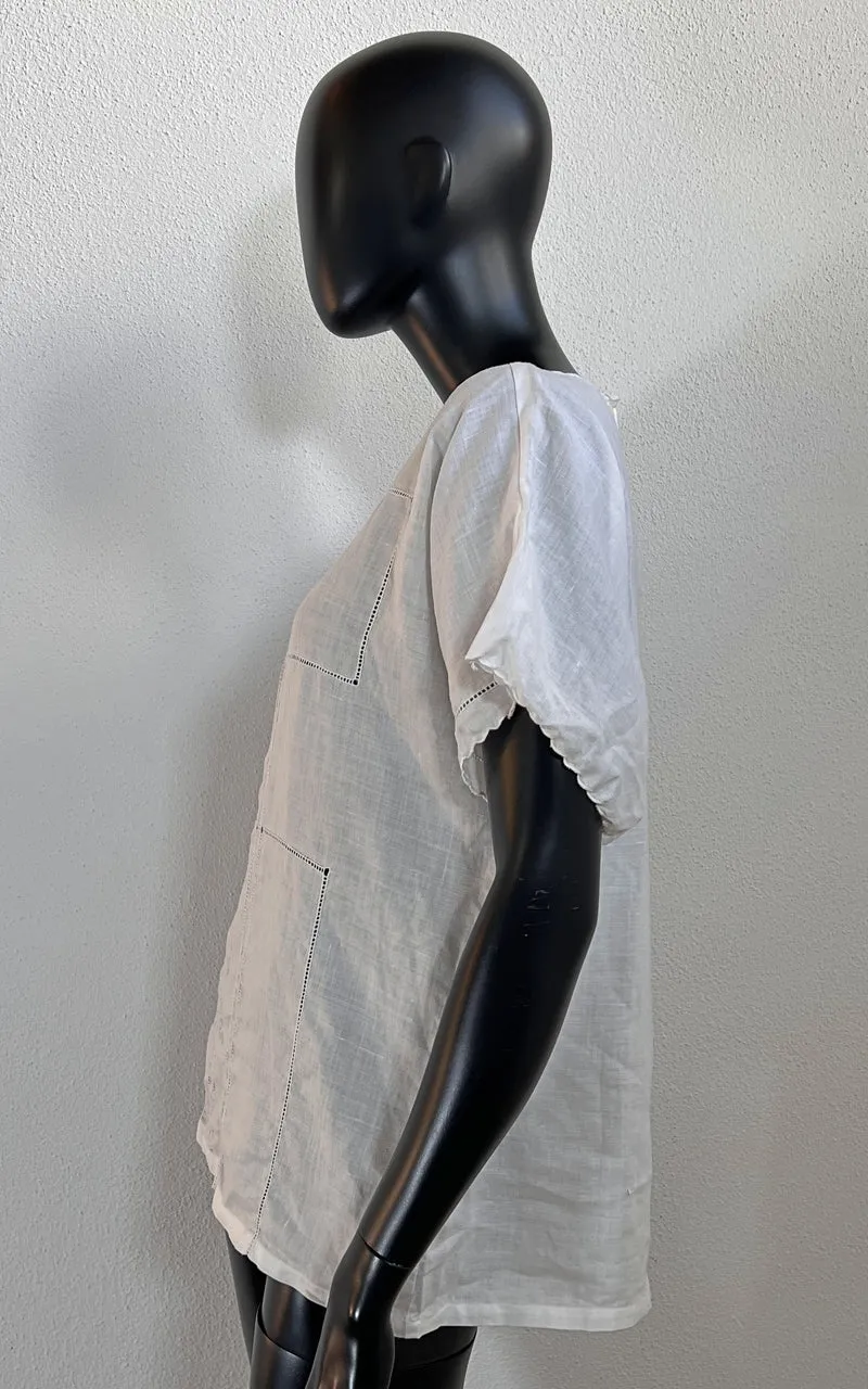 Vintage 70s Linnen Top