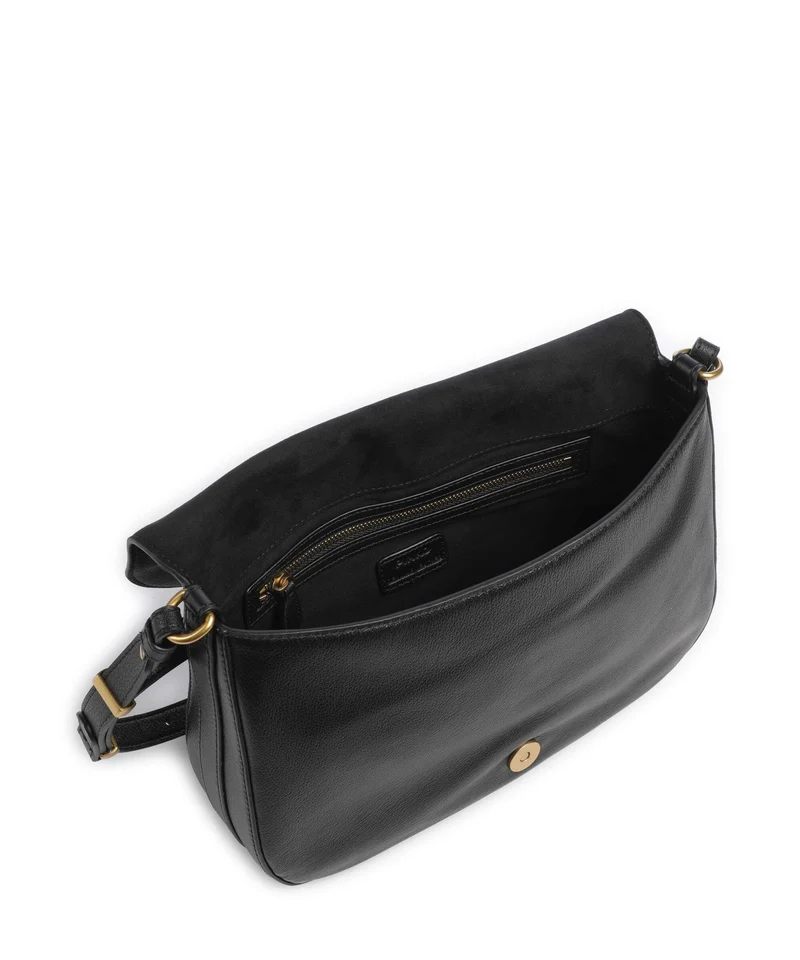 Pinko Love Classic Schultertasche nero/limousine/oro