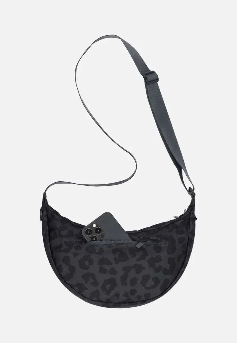 Ally Medium Grey Leo - Crossbody Bag