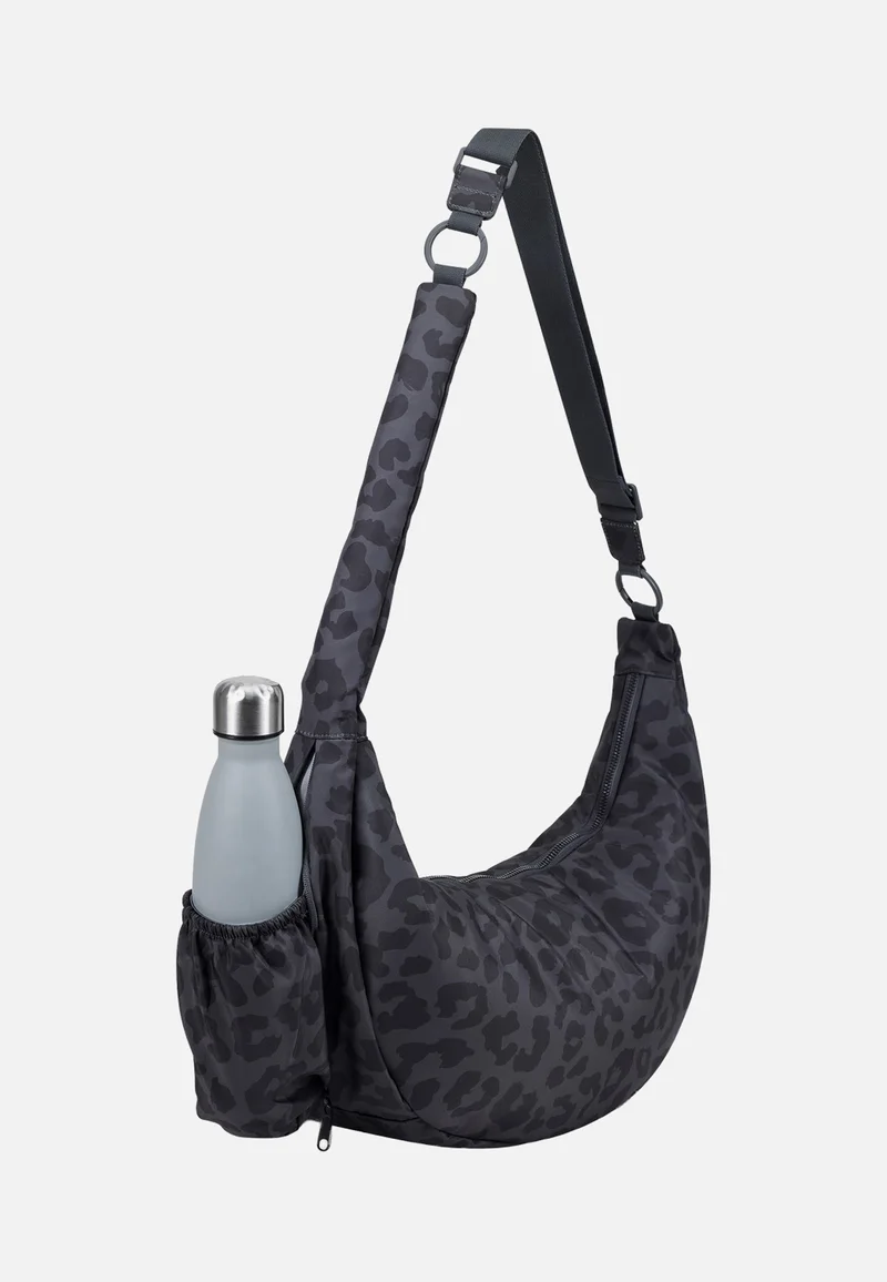 Lou Large Grey Leo - Crossbody Bag