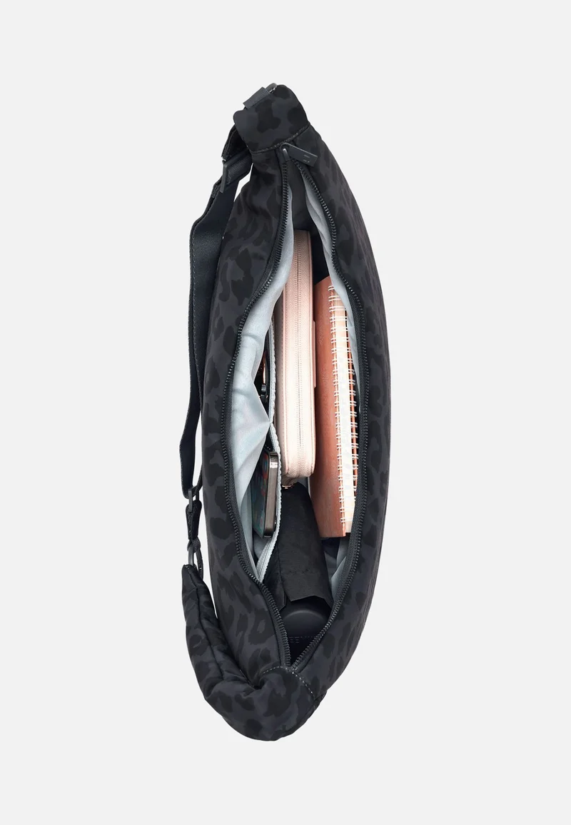Lou Large Grey Leo - Crossbody Bag