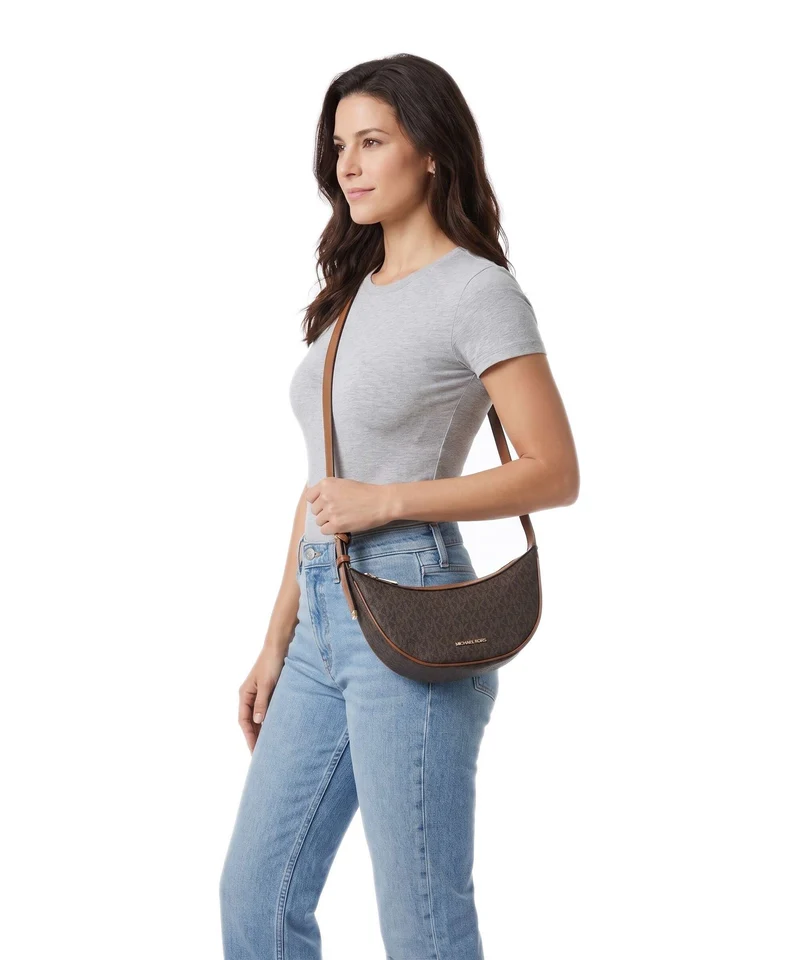 Michael Kors Skye Medium Umhängetasche brown/acorn