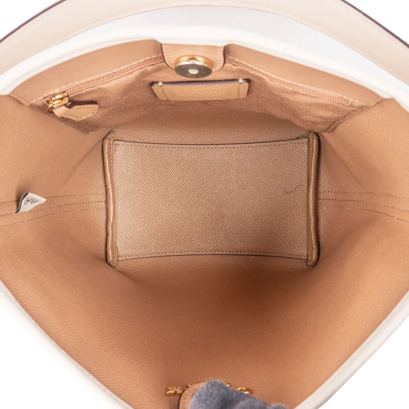 Coach Monogram Signature Canvas Small Town Bucket Shoulder Bag