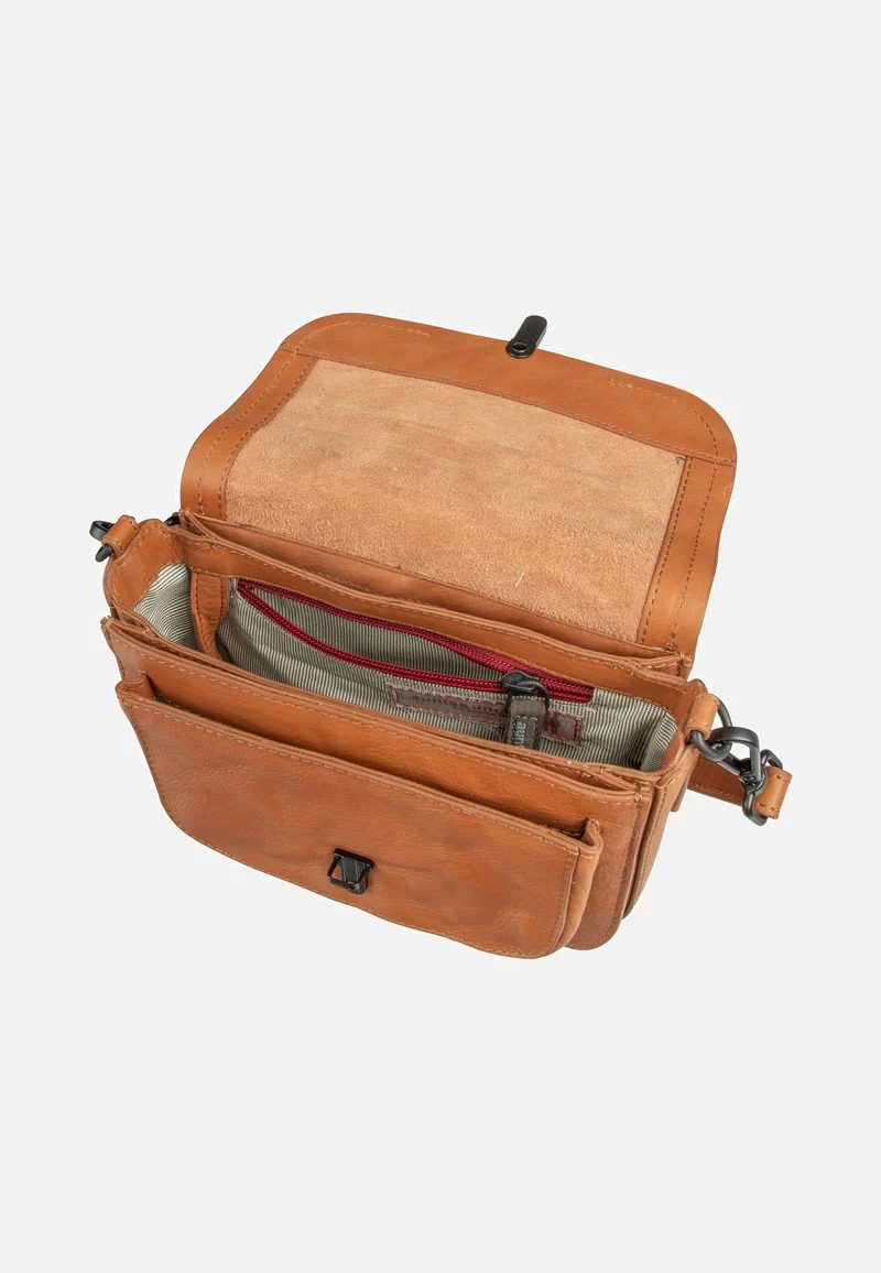 Mrs. Waffle Caramel - Saddle Bag