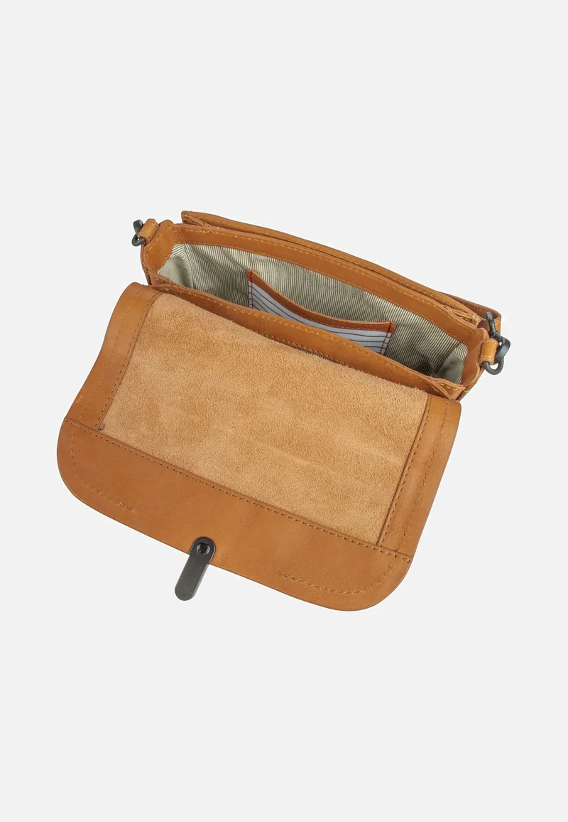 Mrs. Waffle Caramel - Saddle Bag