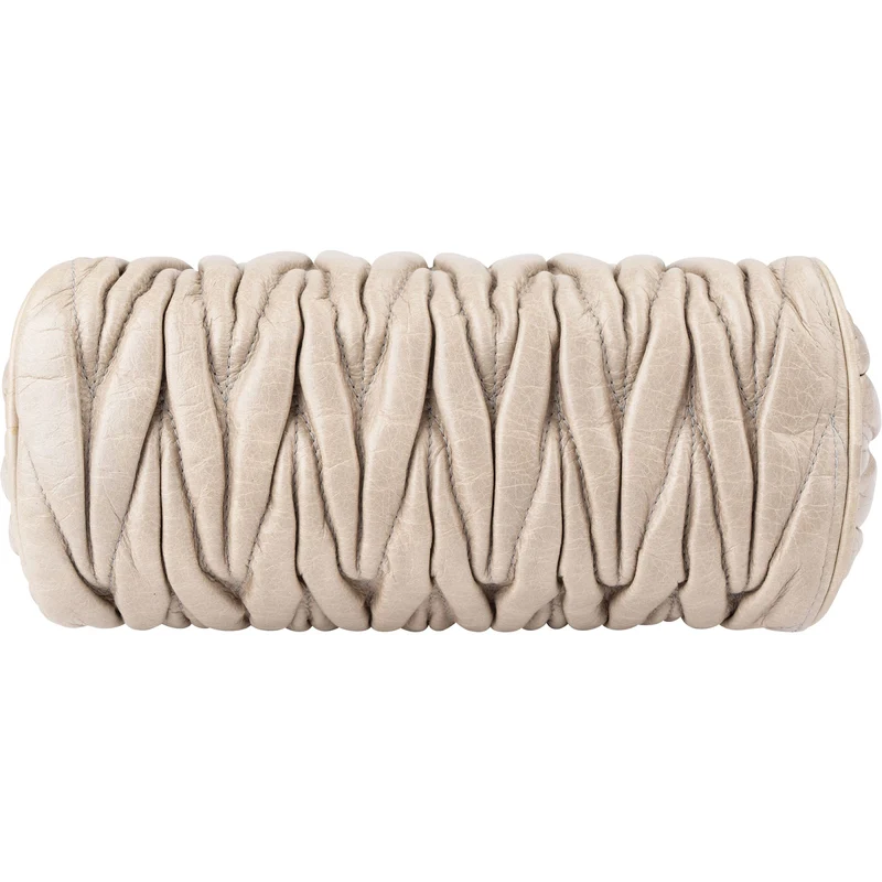 Miu Miu Matelassé Nappa Leather Padlock Shoulder Bag