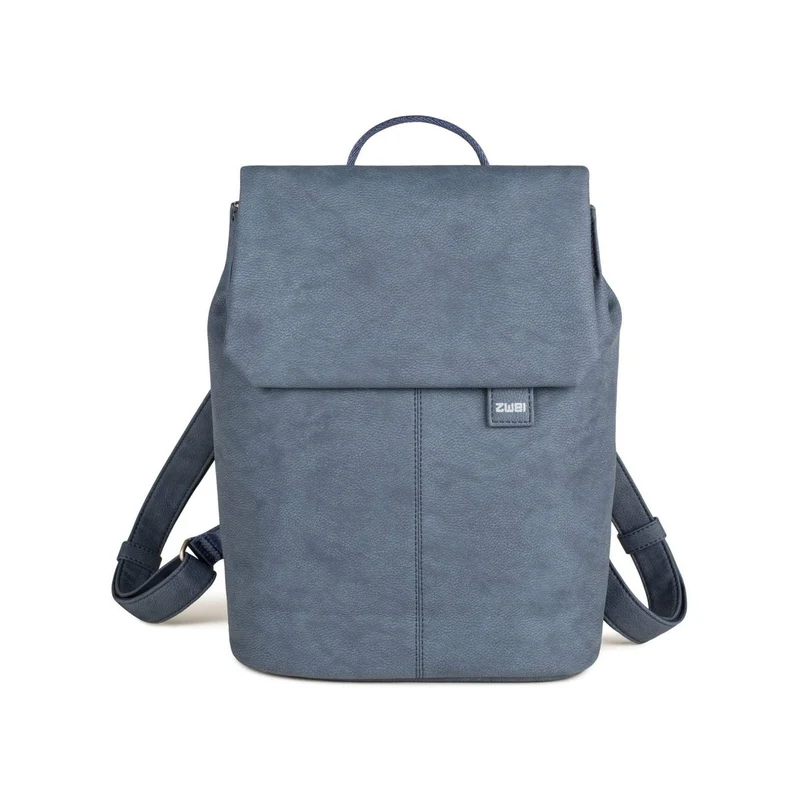 Cityrucksack Mademoiselle MR13 Nubuk-Blue Blau
