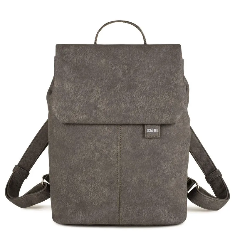 Cityrucksack Mademoiselle MR13 Nubuk-Stone Grau