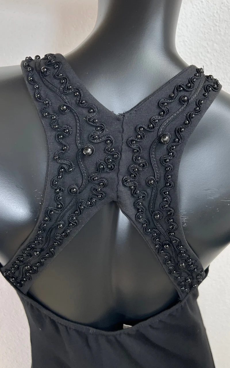 Vintage 90s Embroidered Body Suit