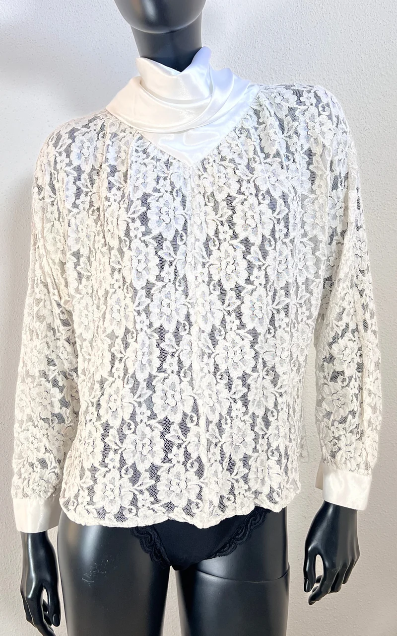 Vintage Lace Blouse