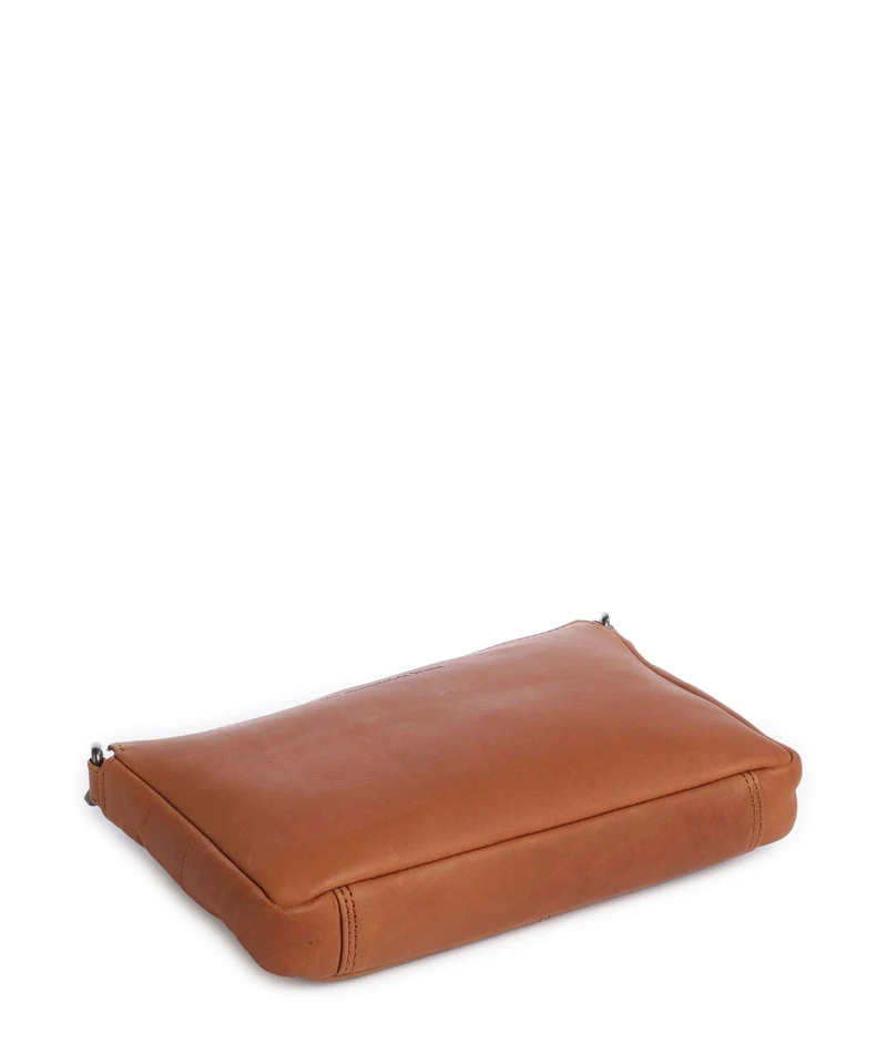 The Chesterfield Brand Wax Pull Up Cow Orinoco Schultertasche cognac