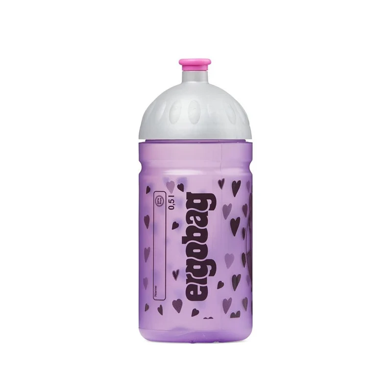 Trinkflasche Isybe 0,5 Liter Pferde Lila
