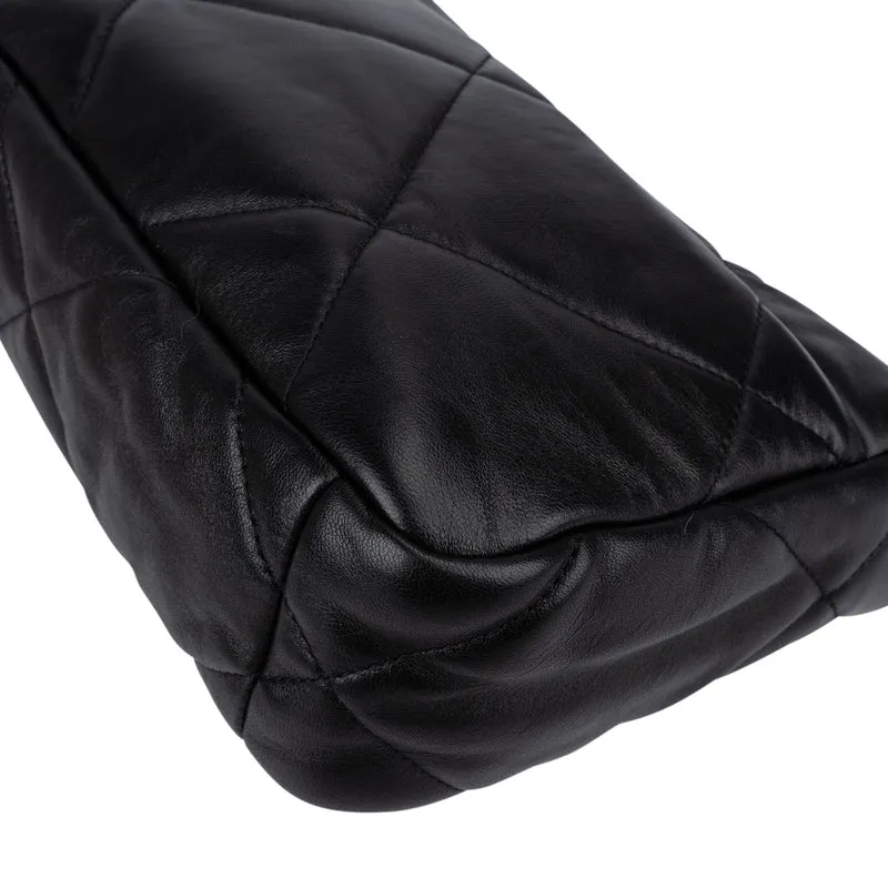 Chanel 19 Quilted Lambskin Medium Single Flap Crossbody Handbag