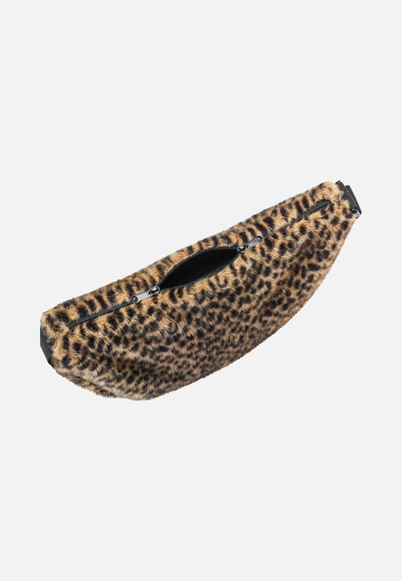 Moonbag S Leo Fake Fur - Sling Bag