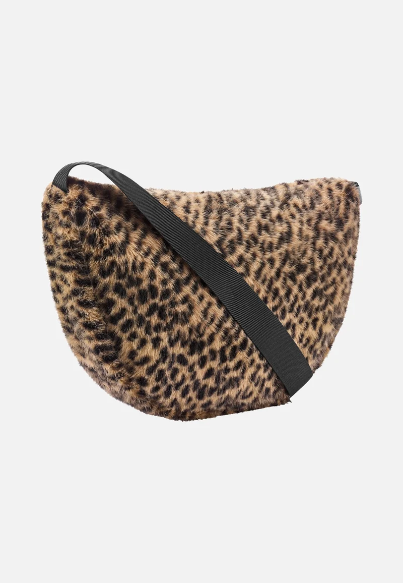 Moonbag S Leo Fake Fur - Sling Bag