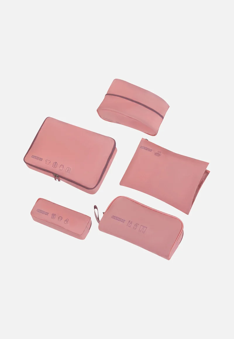 Packing Organizers 5Pcs Pink/Mauve - Packing Organizers