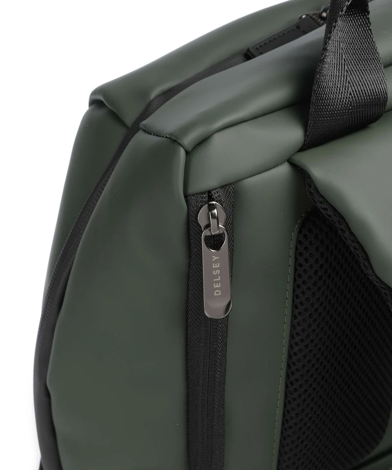 Delsey Paris Turenne Soft Laptop-Rucksack green