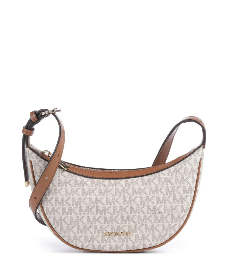 Michael Kors Skye Medium Umhängetasche vanilla/acorn