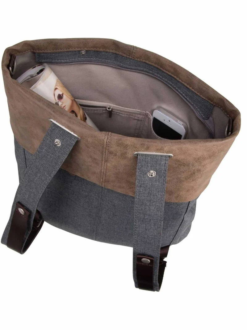 Cityrucksack Olli OR12 Stone Grau
