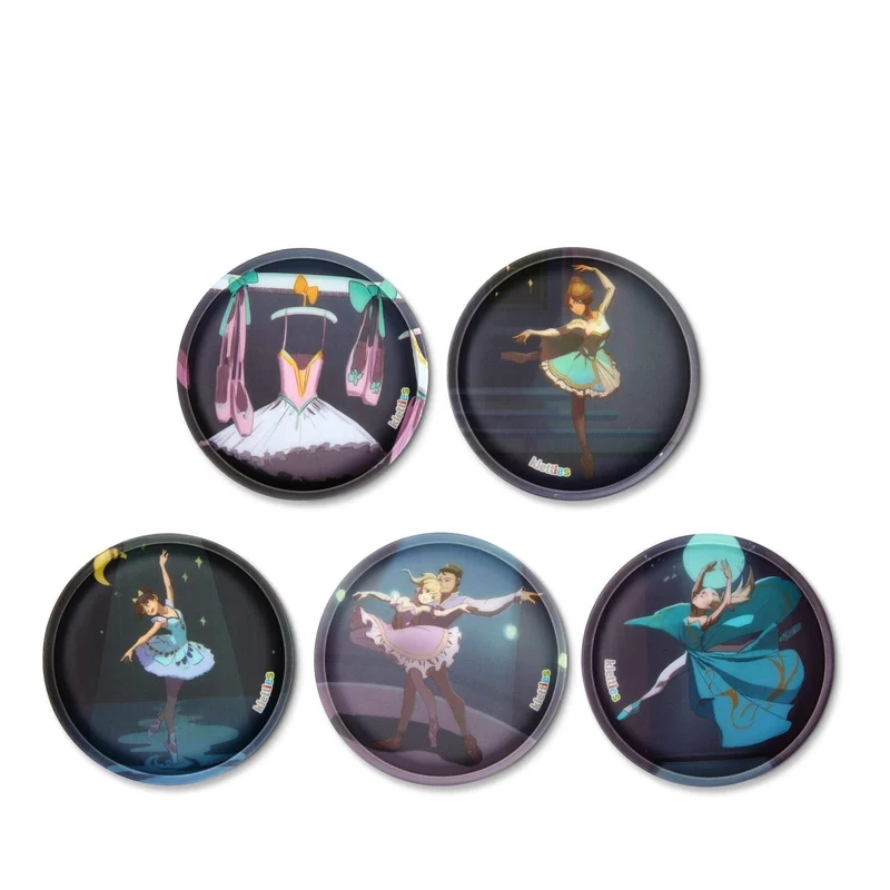Ergobag Klettie-Set, 5 Teilig (BalletttÃ¤nzerin)