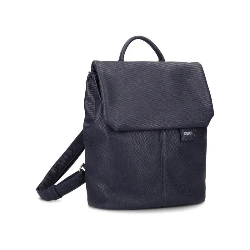 Cityrucksack Mademoiselle MR8 Nubuk-Schwarz