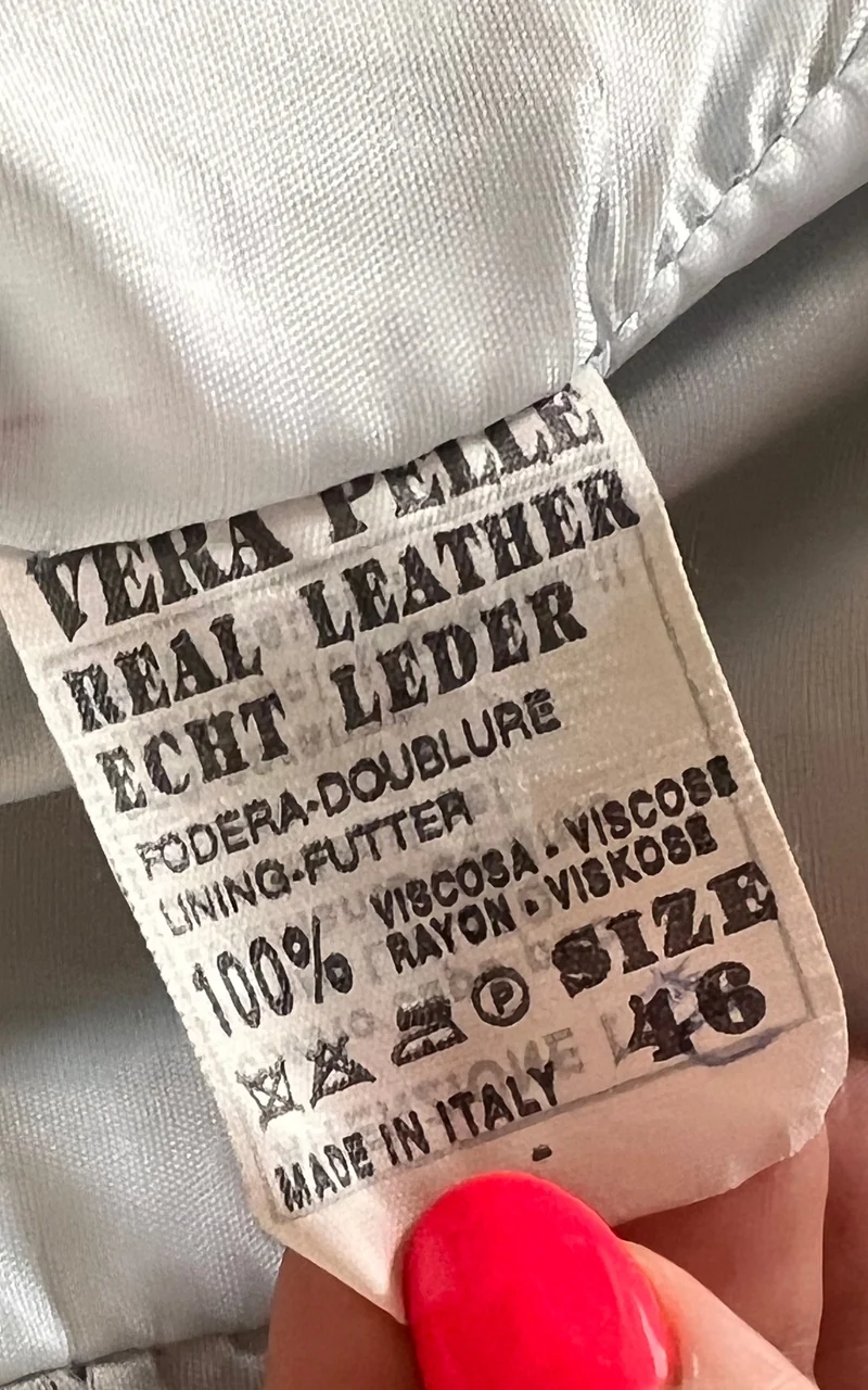 Vintage Engine Y2K Leather Jacket