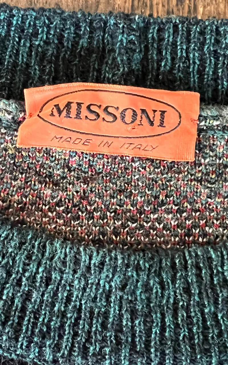 Vintage MENS Missoni Houses Sweater