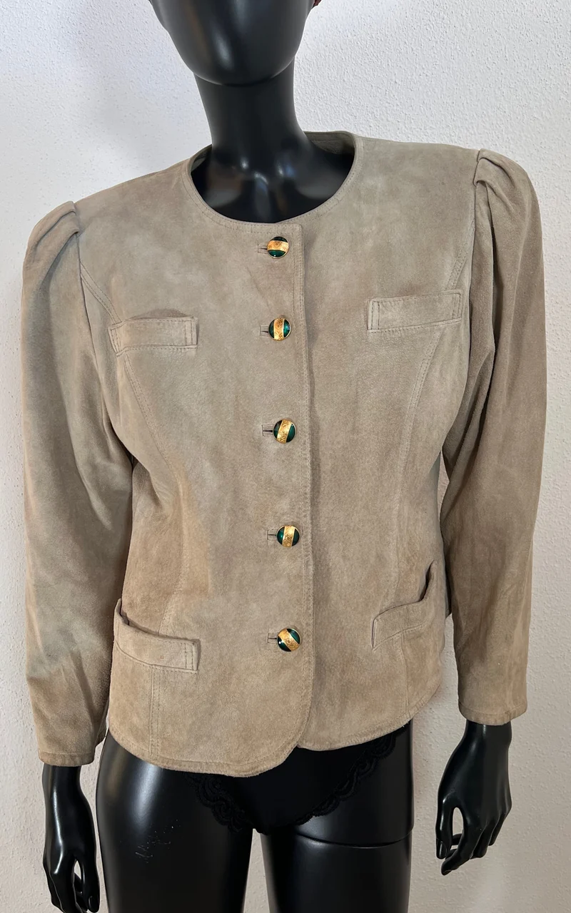 Vintage Madeleine Suede Jacket