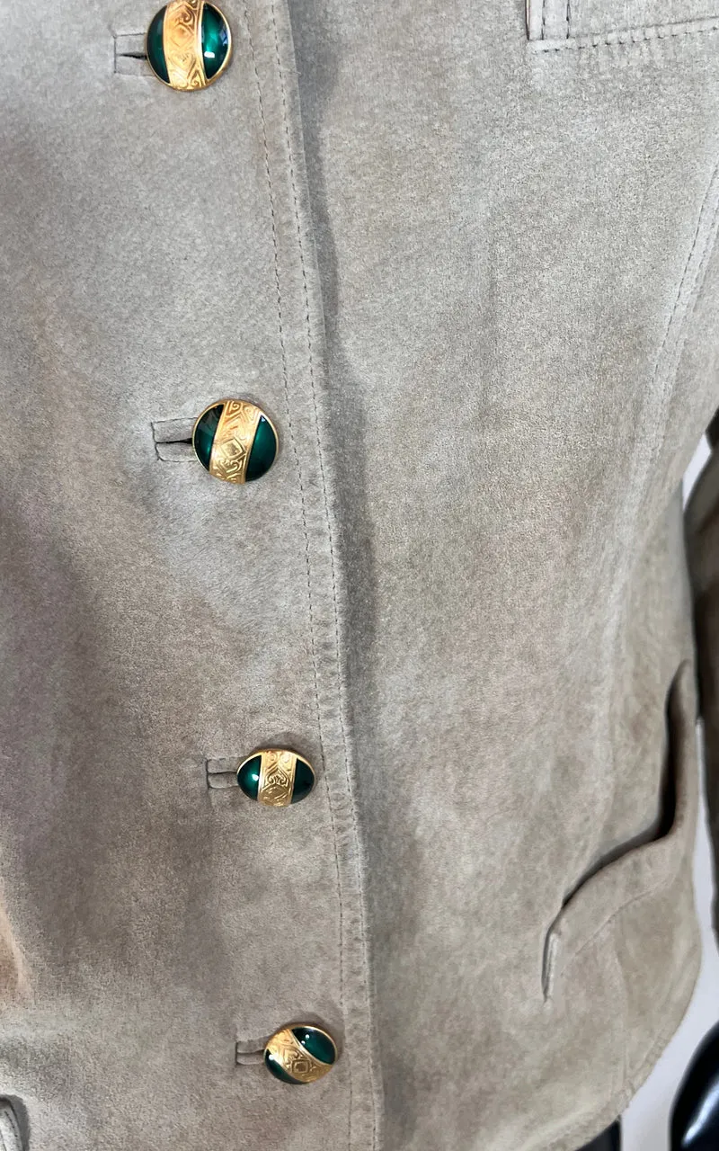 Vintage Madeleine Suede Jacket