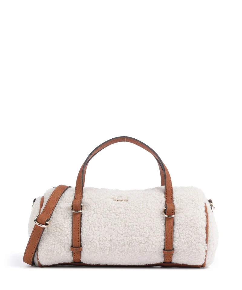 Guess Taylor Mini Handtasche off white/cognac
