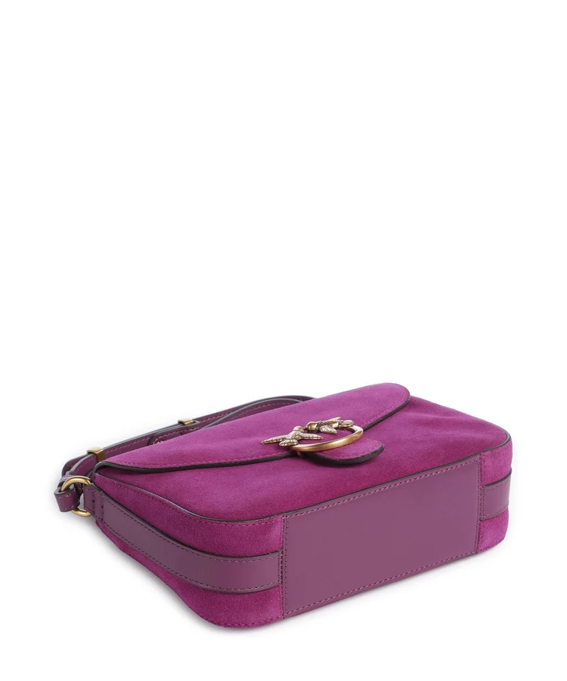 Pinko Love Mini Umhängetasche violet/gold
