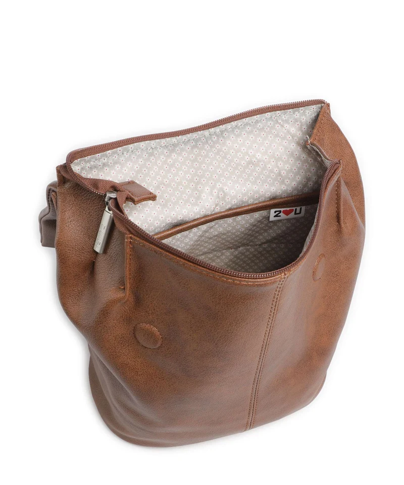 Zwei Mademoiselle.M MR8 Rucksack cognac