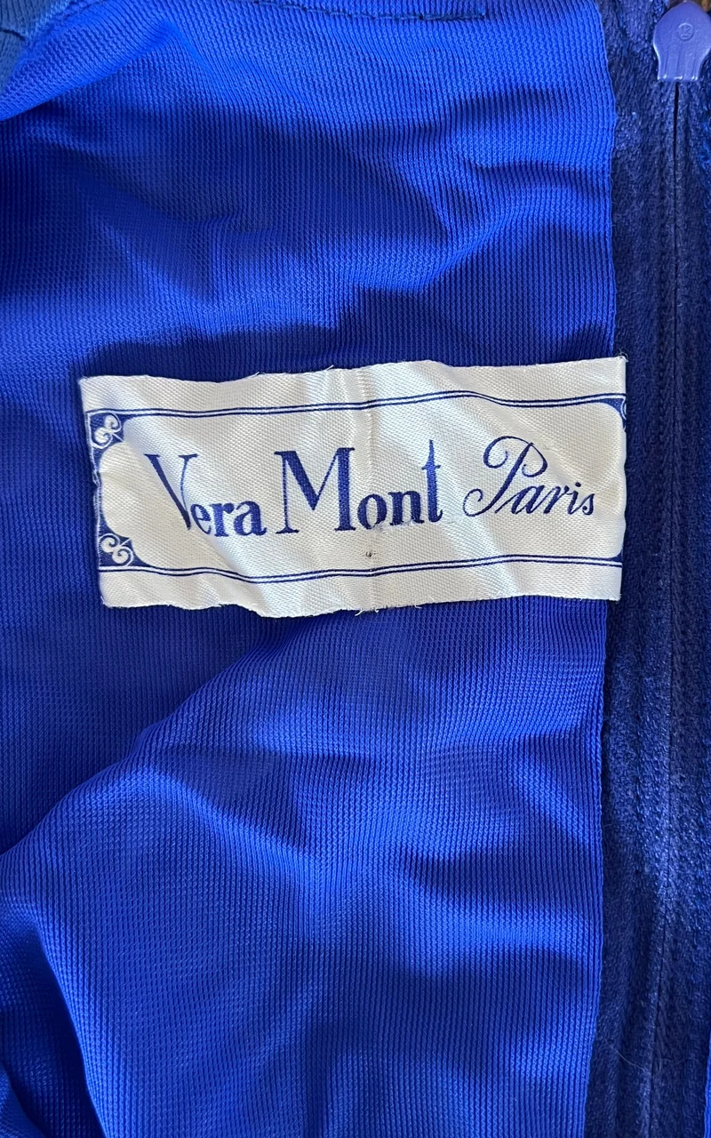 Vintage 70s Vera Mont Dress