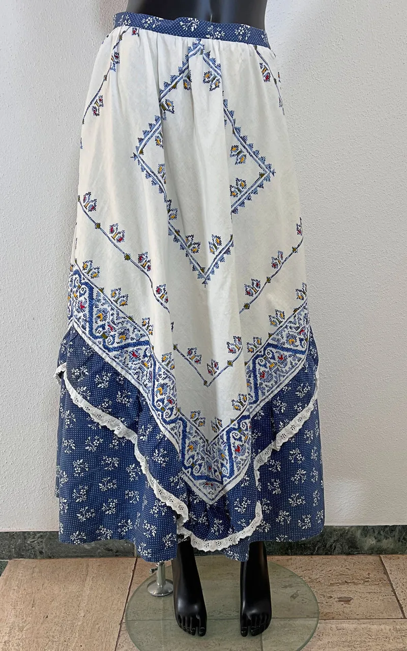 Vintage 70s Folklore Skirt
