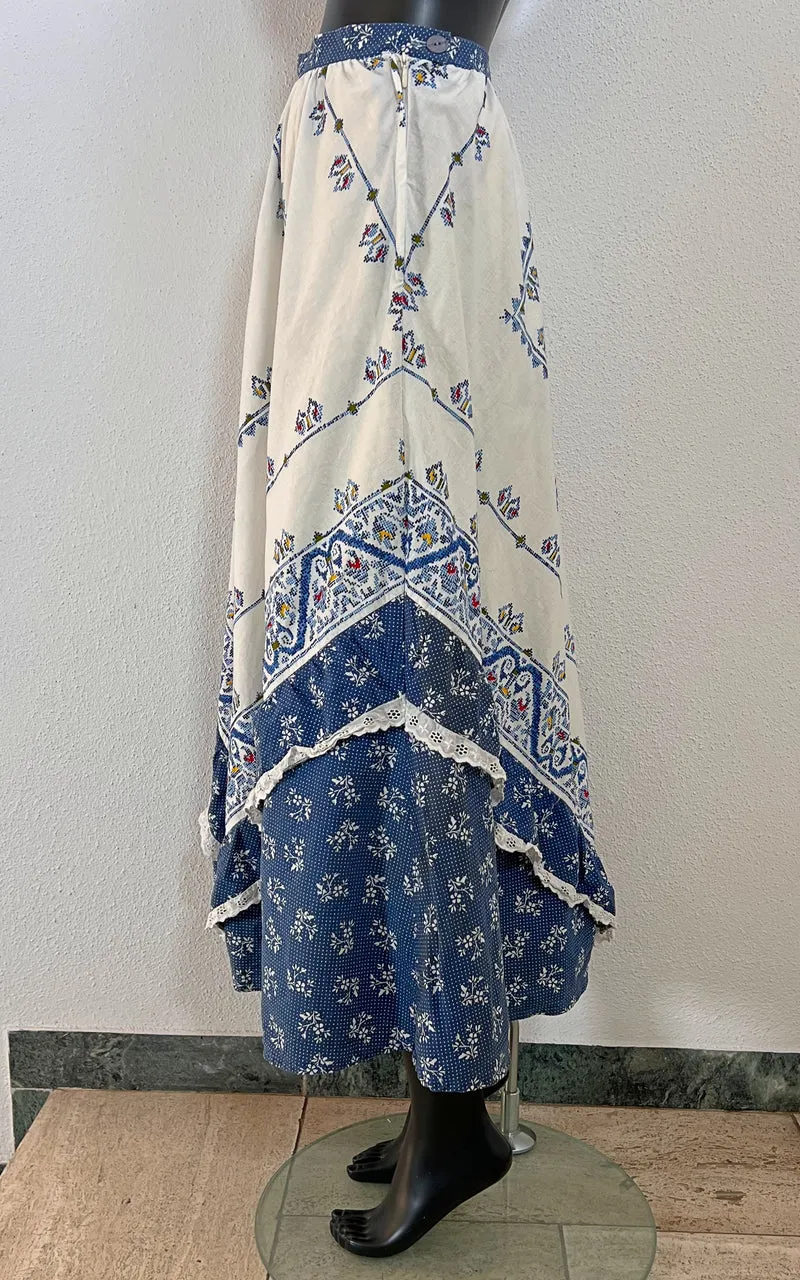 Vintage 70s Folklore Skirt
