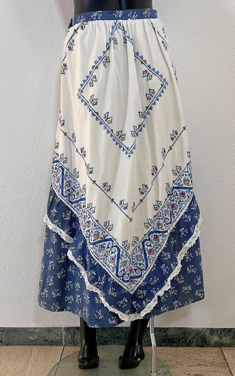 Vintage 70s Folklore Skirt