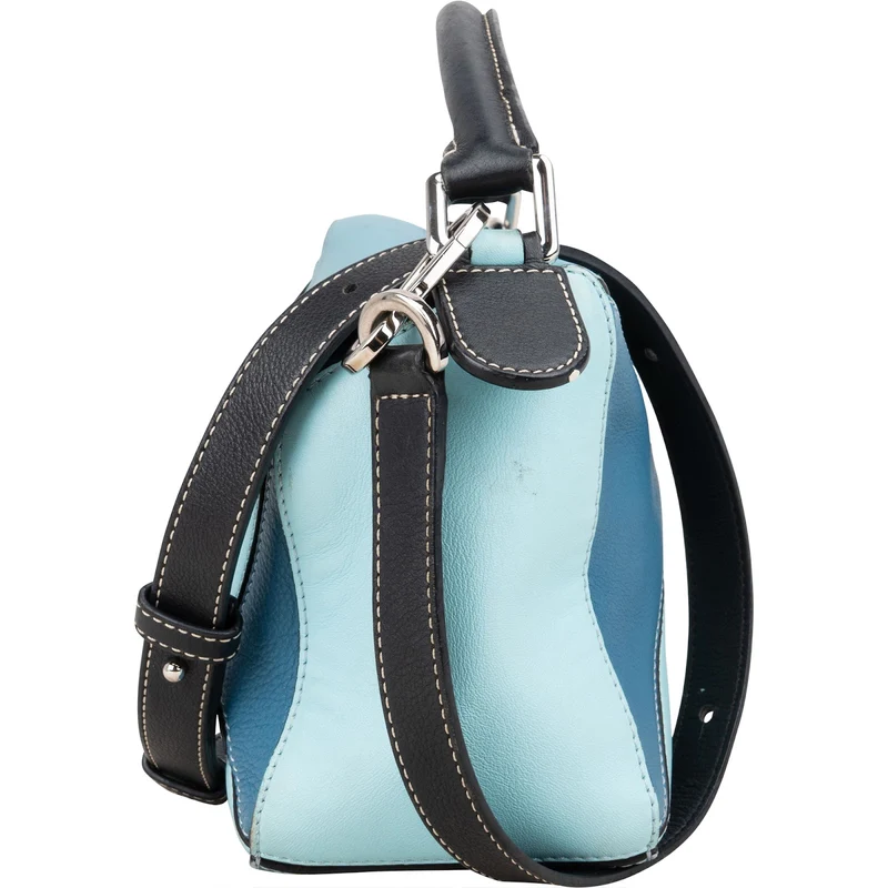 Loewe Tricolor Leather Puzzle Crossbody Handbag