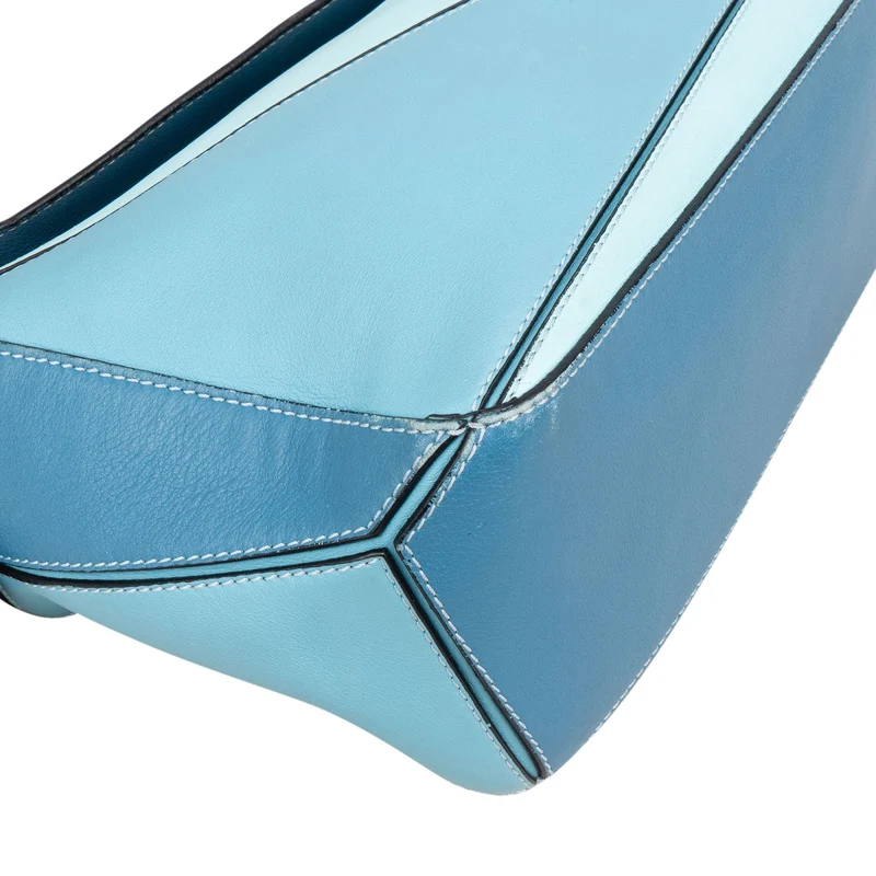 Loewe Tricolor Leather Puzzle Crossbody Handbag