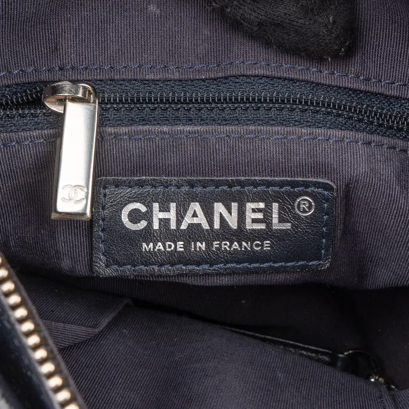 Chanel Tweed Leather Gabrielle Bicolor Chain Small Crossbody Bag