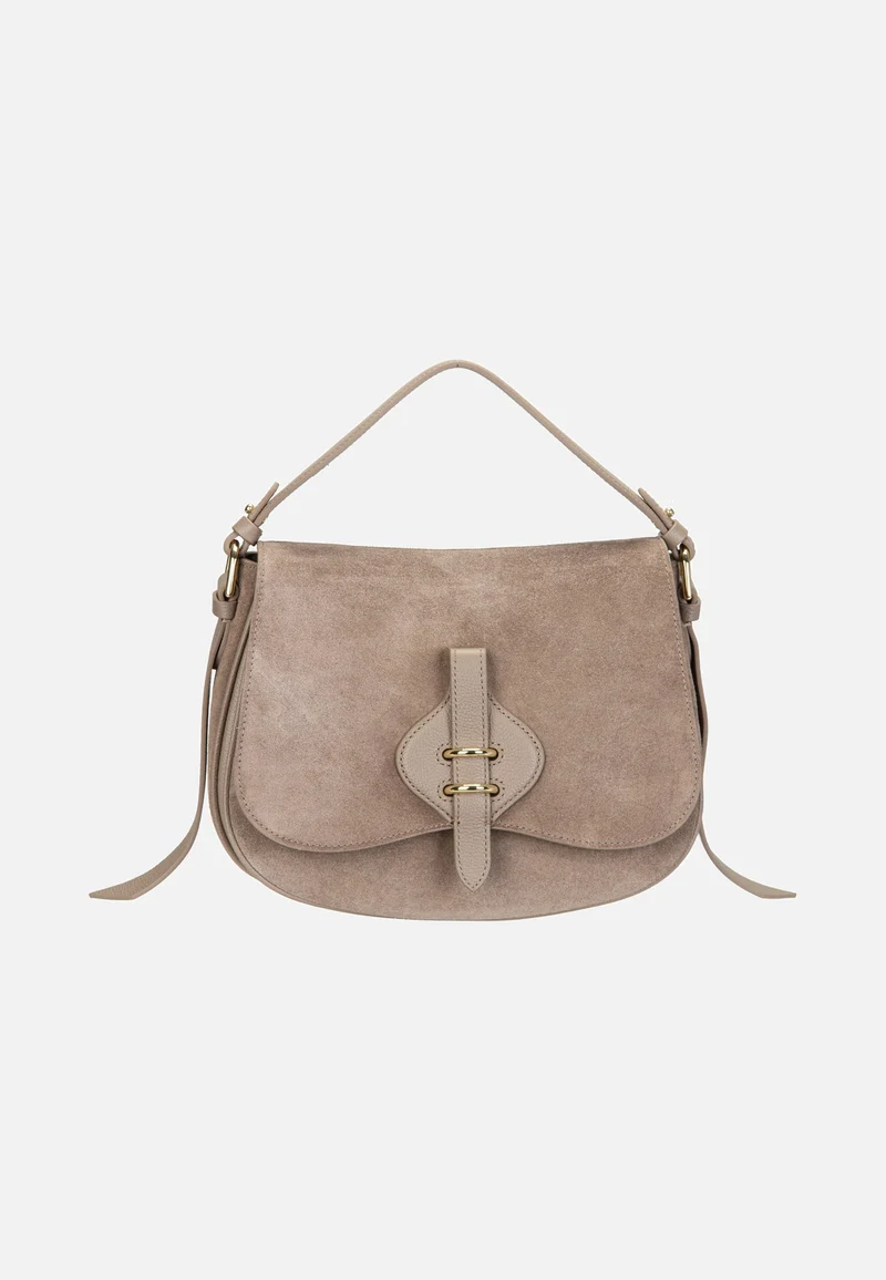 Mavery Suede Bi 1801 Warm Taupe/Warm Taupe - Crossbody Bag