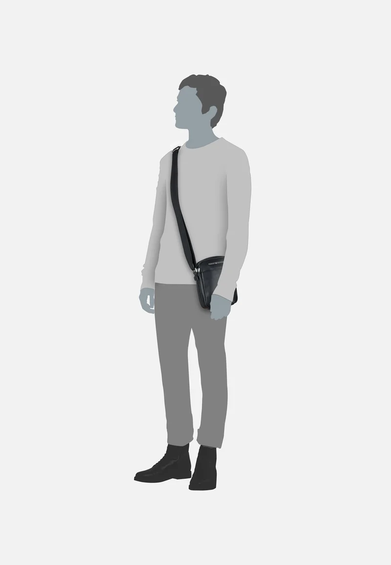 TH City Mini Reporter Black - Crossbody Bag