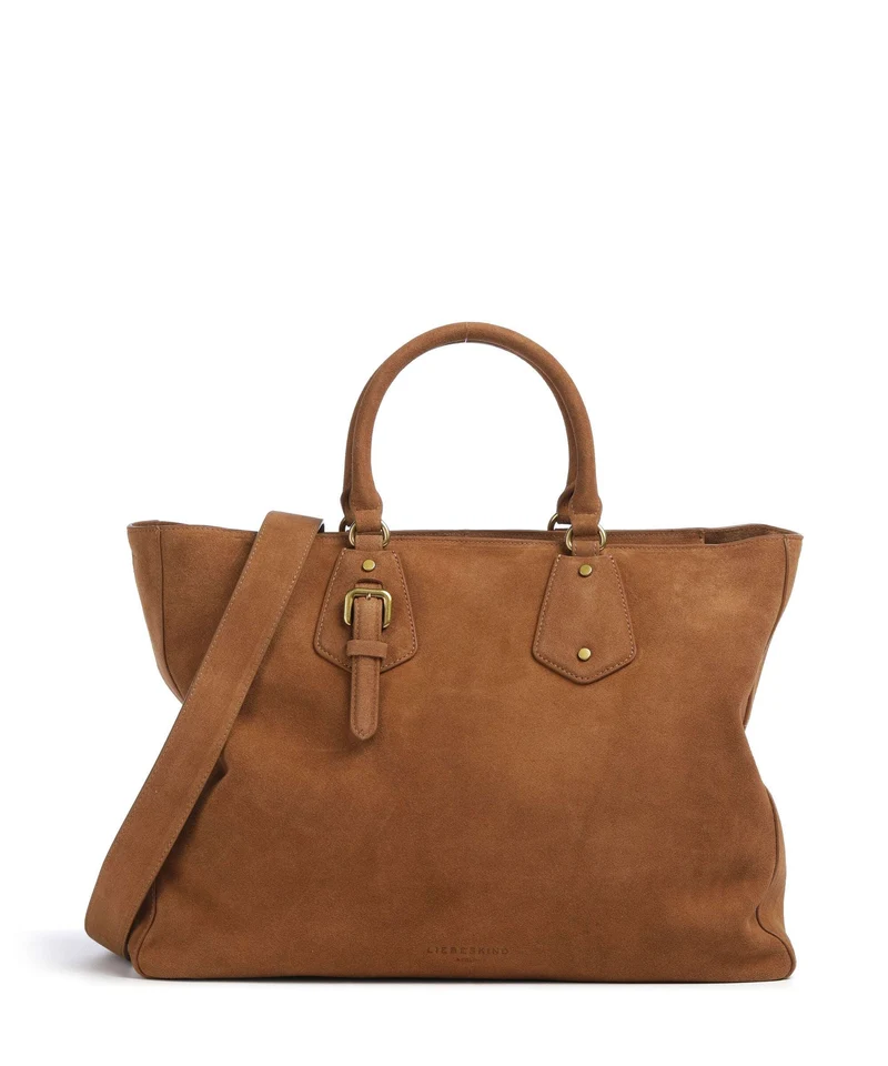 Liebeskind Cora Hydro Suede L Handtasche brown