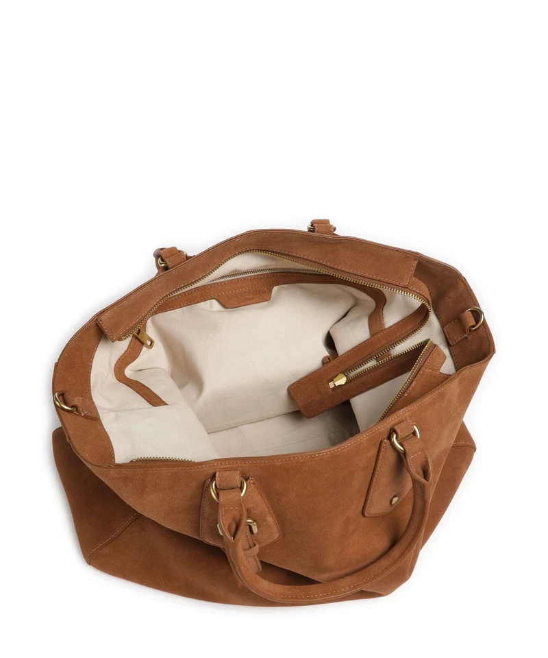 Liebeskind Cora Hydro Suede L Handtasche brown