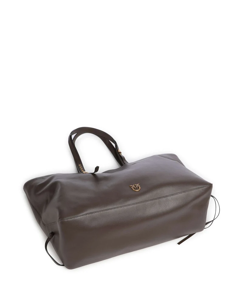 Pinko Shopper marrone/chicco de cafe/antique gold