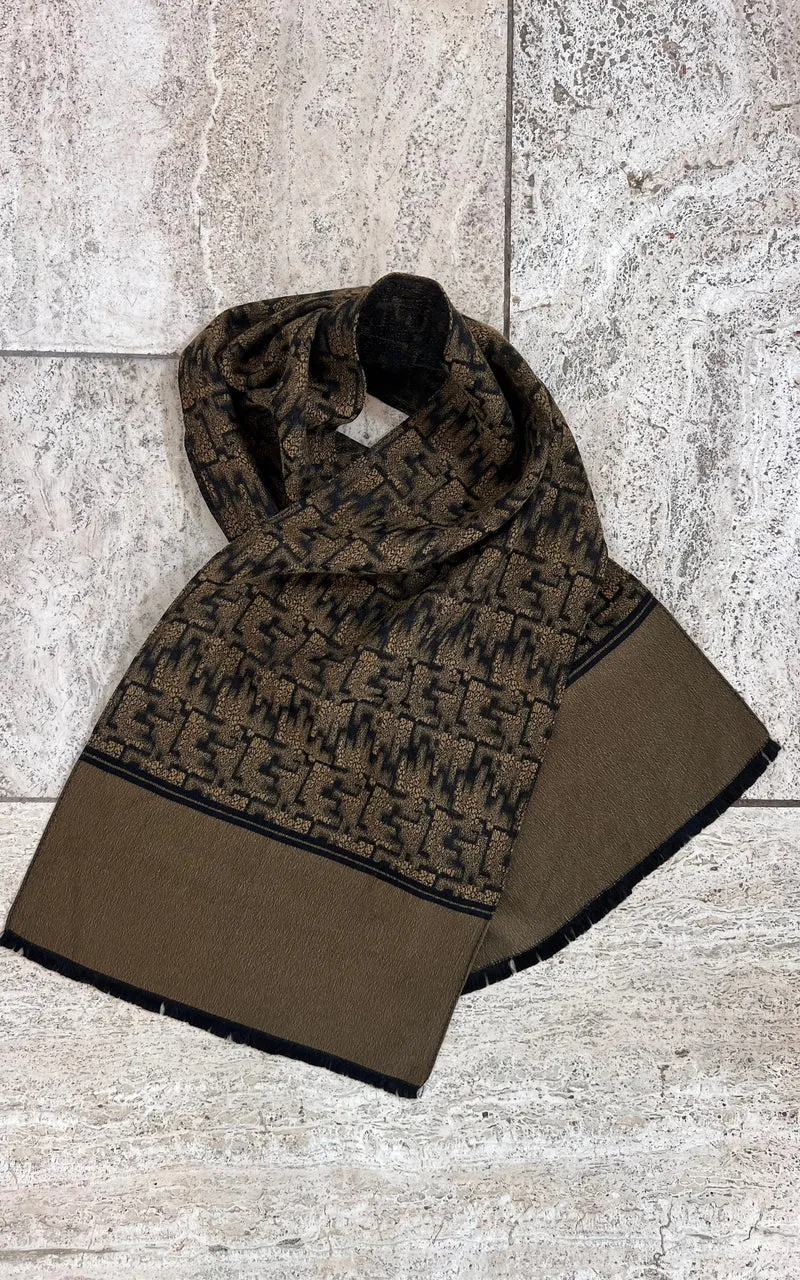 Vintage MENS Wool Scarf