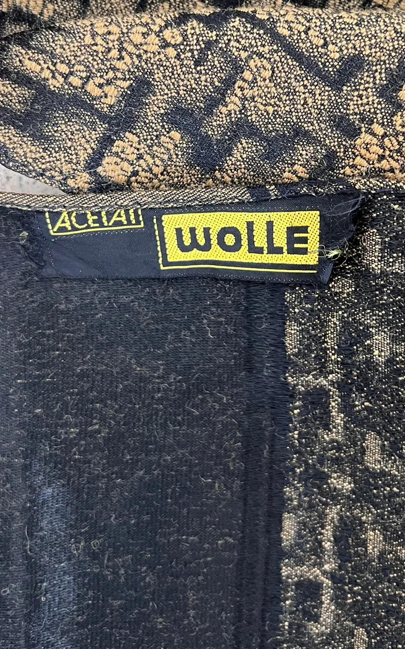 Vintage MENS Wool Scarf